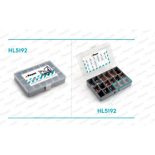 HL5192 - Assortment, oil drain plugs 