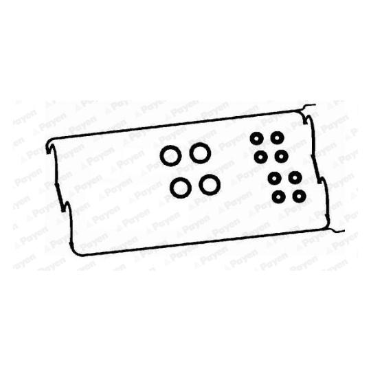 HM5266 - Gasket Set, cylinder head cover 