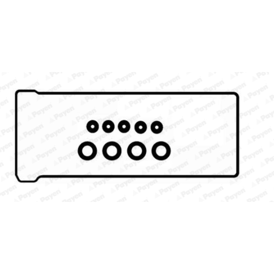 HM5258 - Gasket Set, cylinder head cover 