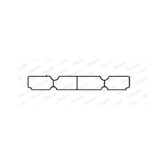 JD6072 - Gasket, intake manifold 