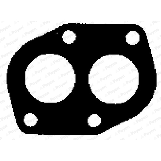 JE5088 - Gasket, exhaust pipe 