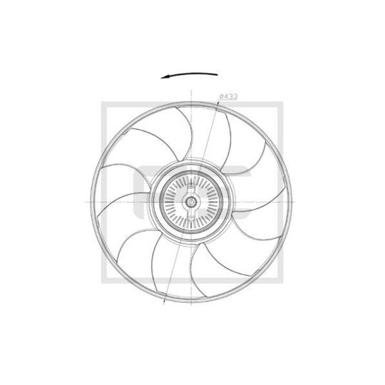 010.339-00A - Fan Wheel, engine cooling 