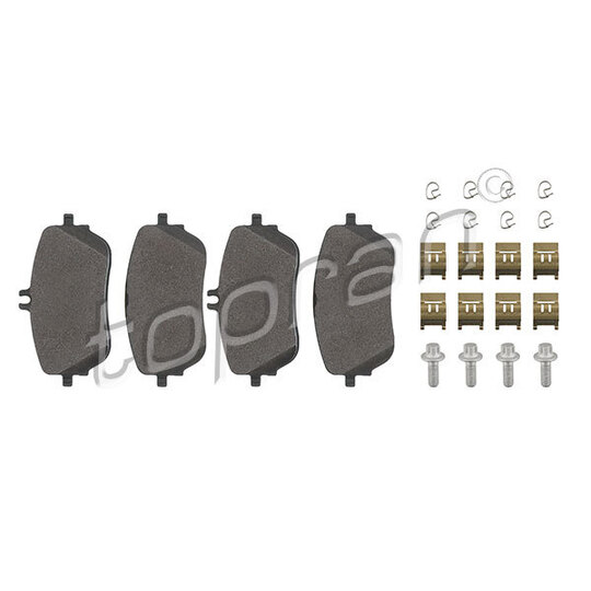 624 514 - Brake Pad Set, disc brake 