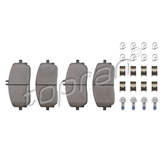 624 513 - Brake Pad Set, disc brake 