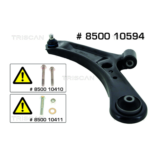8500 10594 - Track Control Arm 
