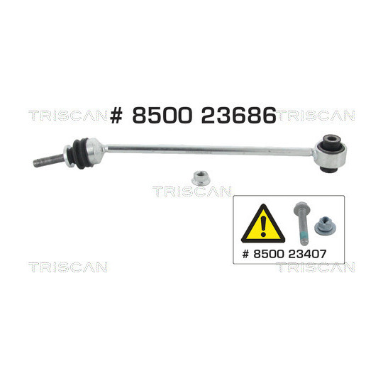 8500 23686 - Rod/Strut, stabiliser 