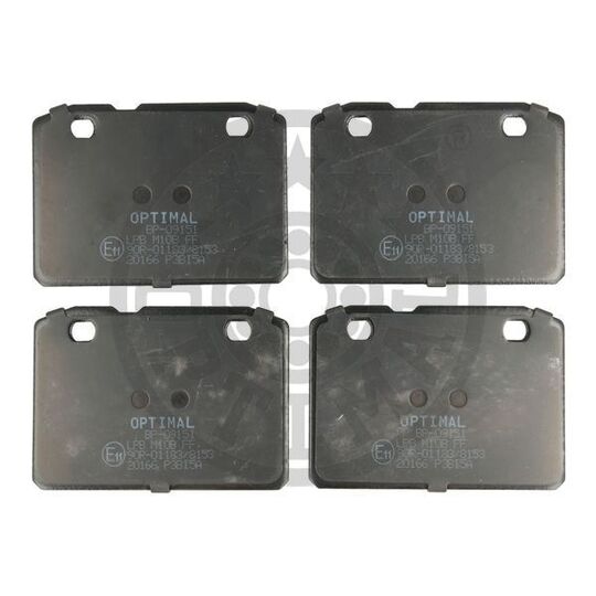 BP-09151 - Brake Pad Set, disc brake 