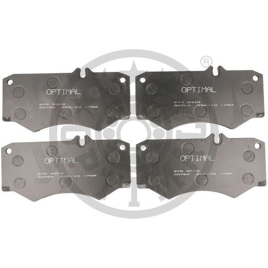 BP-09318 - Brake Pad Set, disc brake 