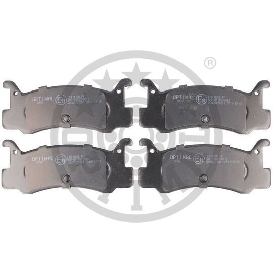 BP-09438 - Brake Pad Set, disc brake 