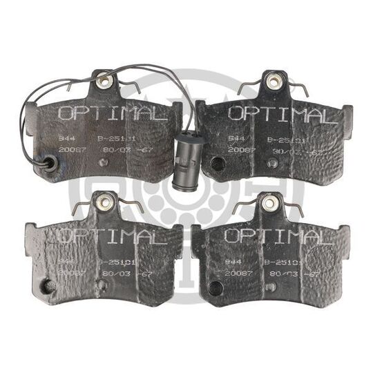BP-09498 - Brake Pad Set, disc brake 