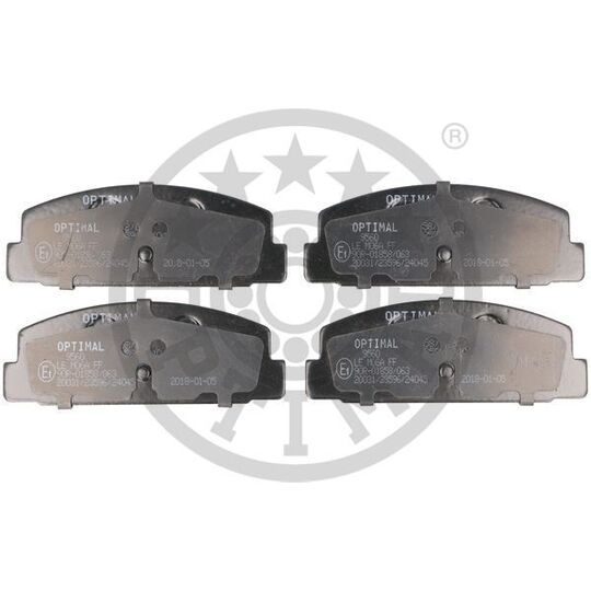 BP-09560 - Brake Pad Set, disc brake 