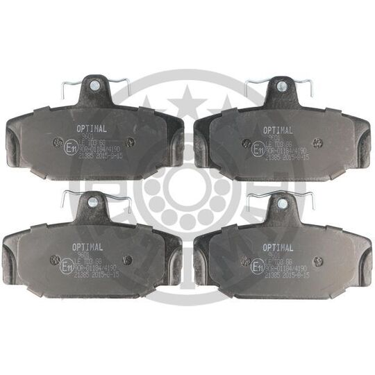 BP-09601 - Brake Pad Set, disc brake 