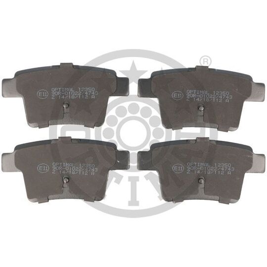 BP-12350 - Brake Pad Set, disc brake 