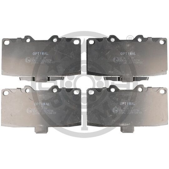 BP-12411 - Brake Pad Set, disc brake 