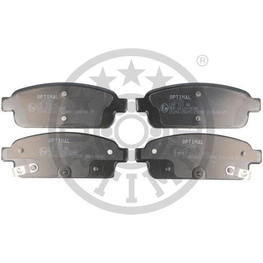 BP-12398 - Brake Pad Set, disc brake 