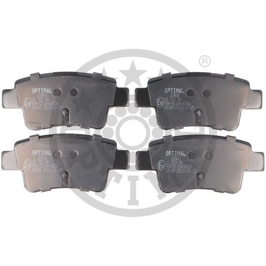 BP-12431 - Brake Pad Set, disc brake 