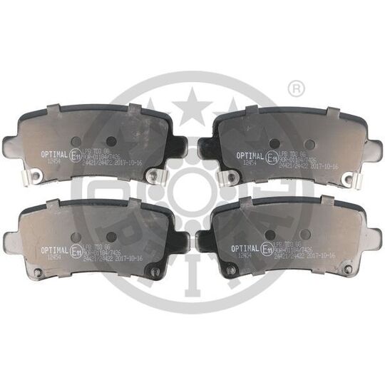 BP-12454 - Brake Pad Set, disc brake 