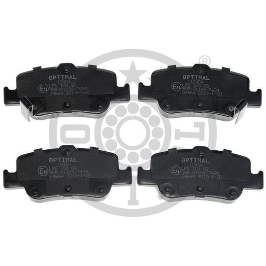 BP-12484 - Brake Pad Set, disc brake 