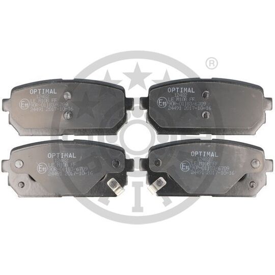 BP-12482 - Brake Pad Set, disc brake 