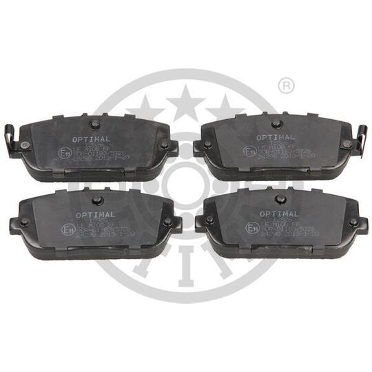 BP-12526 - Brake Pad Set, disc brake 