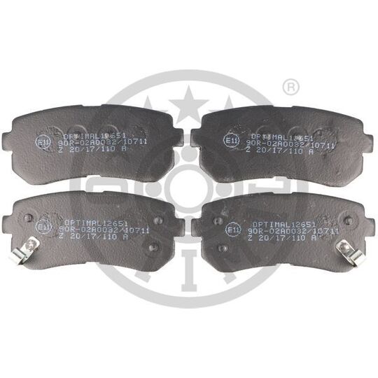 BP-12651 - Brake Pad Set, disc brake 