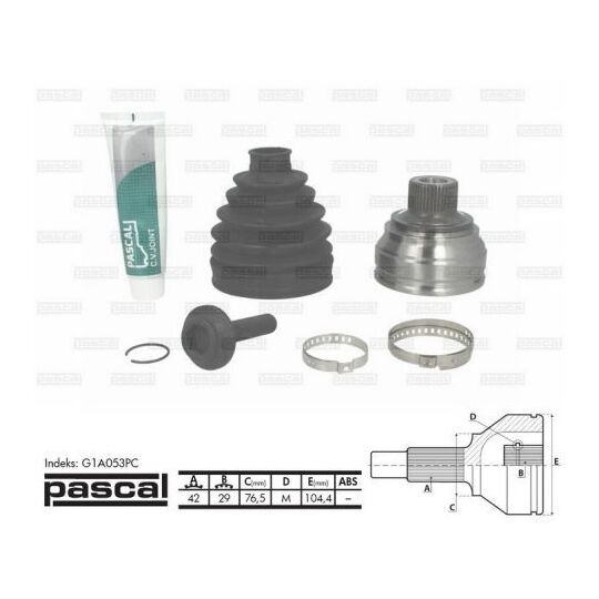 G1A053PC - Joint Kit, drive shaft 
