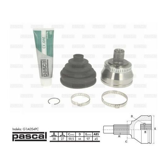 G1A054PC - Joint Kit, drive shaft 