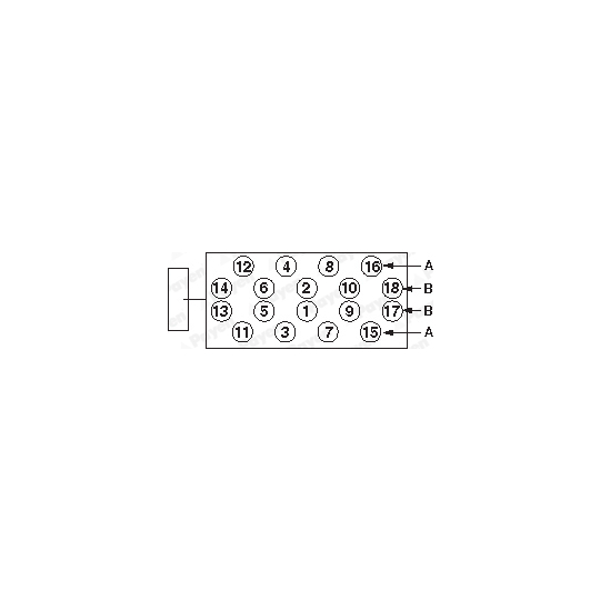 HBS379 - Bolt Kit, cylinder head 