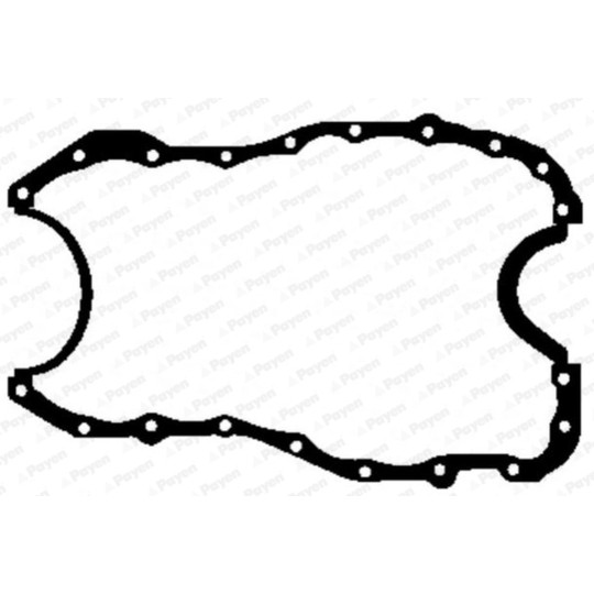 JH5109 - Gasket, wet sump 