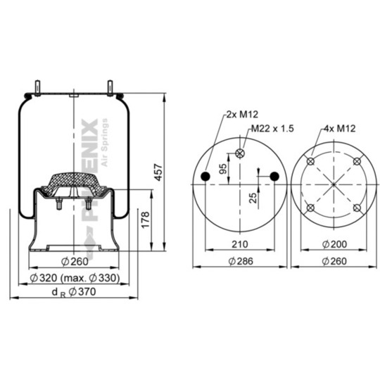 1 D 28 B-10 - Metallipalje, ilmajousitus 