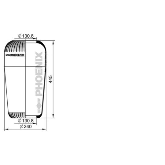 1 F 21 C-2 - Pneumatic suspension bellows 