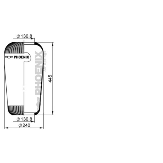 1 F 21 C-5 - Pneumatic suspension bellows 