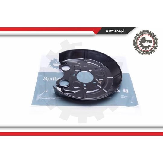 57SKV602 - Splash Panel, brake disc 