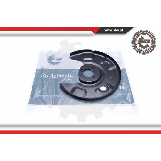 57SKV607 - Splash Panel, brake disc 