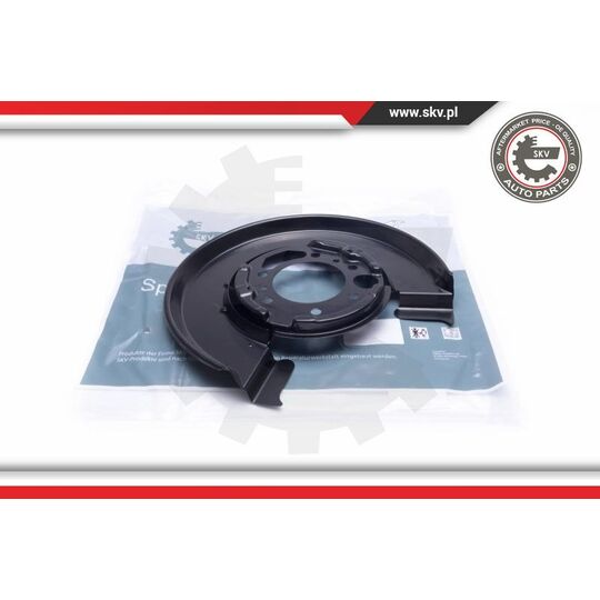 57SKV650 - Splash Panel, brake disc 