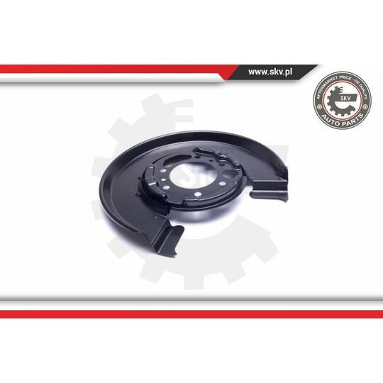 57SKV650 - Splash Panel, brake disc 