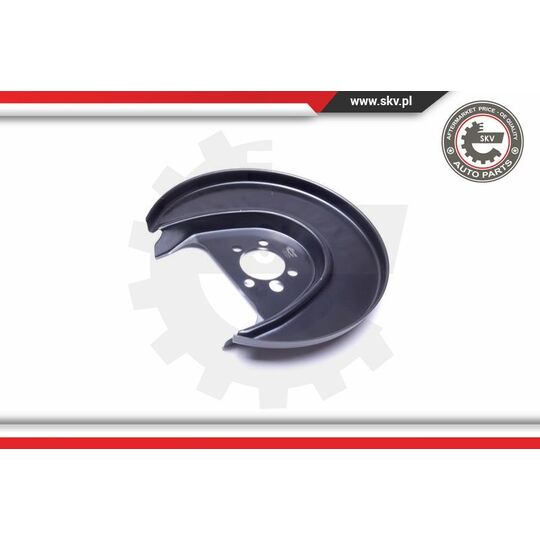 57SKV660 - Splash Panel, brake disc 