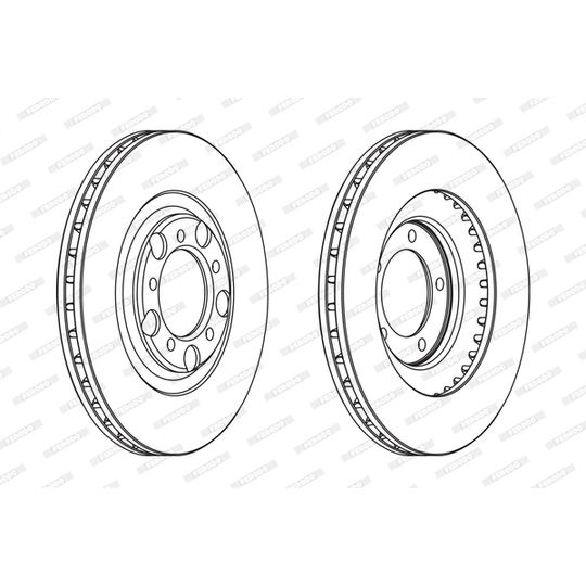 DDF1070 - Brake Disc 