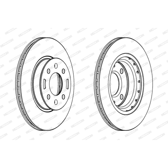 DDF1840C - Brake Disc 