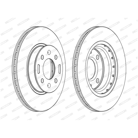 DDF1840C - Brake Disc 