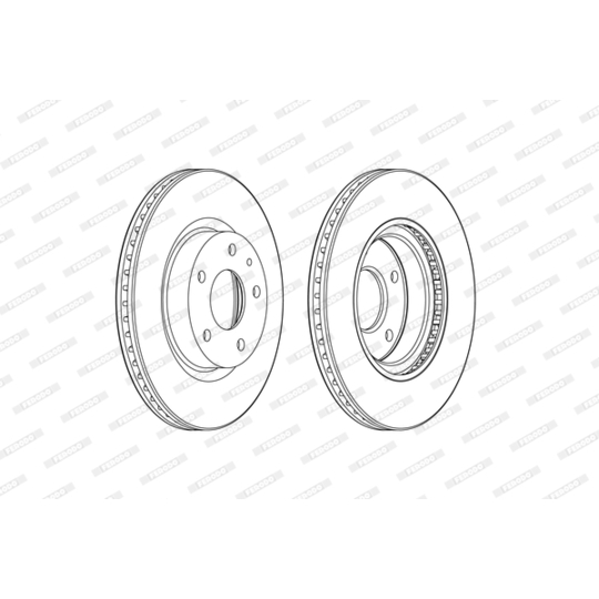 DDF2465C - Brake Disc 