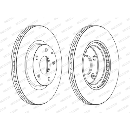 DDF2465C - Brake Disc 