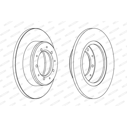 DDF283C - Brake Disc 