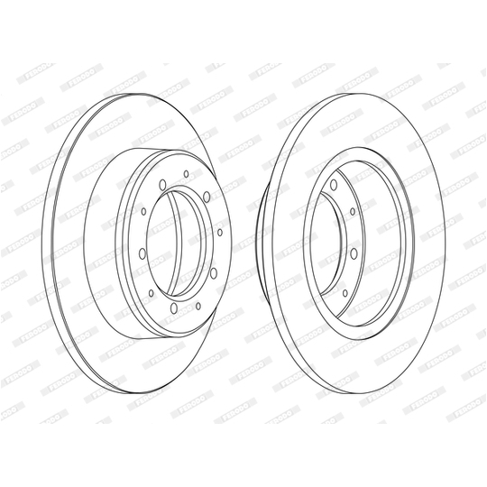 DDF283C - Brake Disc 