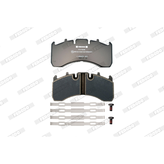 FCV1624B - Brake Pad Set, disc brake 