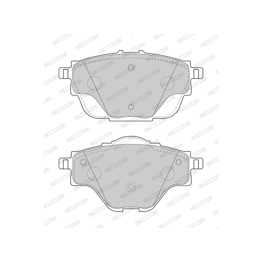 FDB4766 - Brake Pad Set, disc brake 