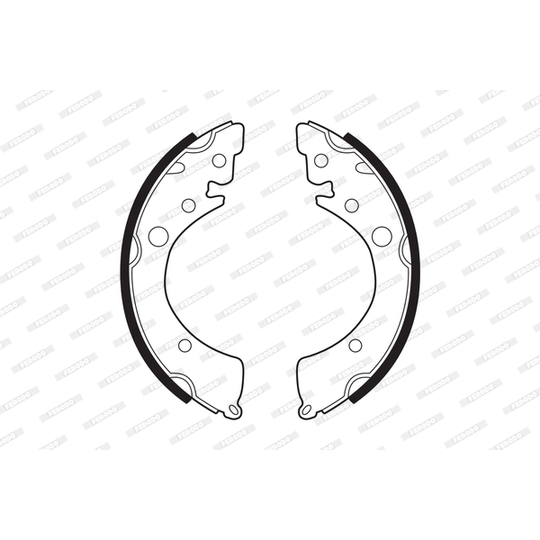 FSB220 - Brake Shoe Set 