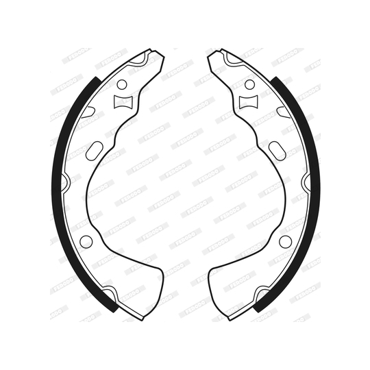 FSB264 - Brake Shoe Set 