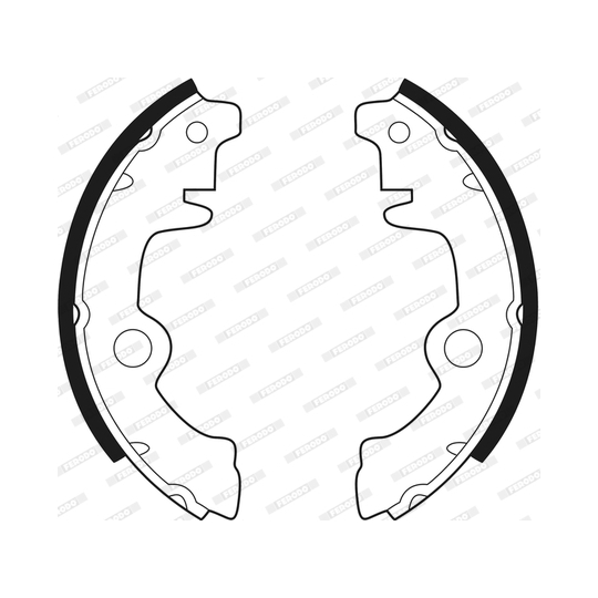 FSB22 - Brake Shoe Set 