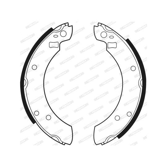 FSB363 - Brake Shoe Set 